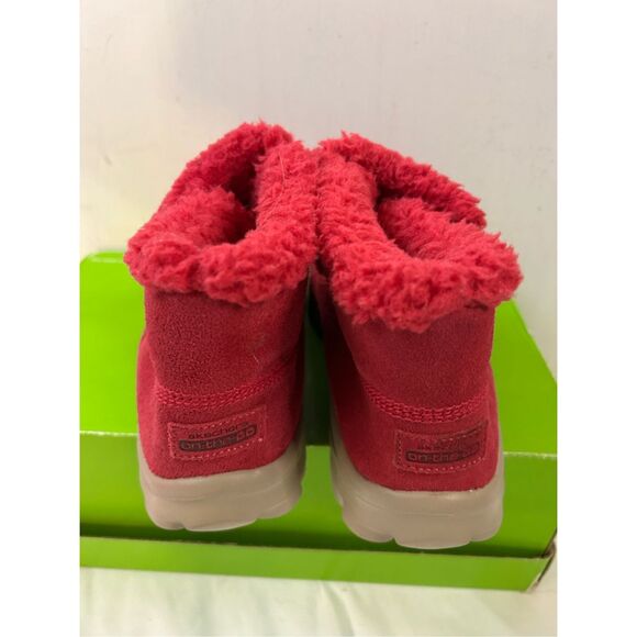 Skechers womens size 8 #13692 on the go no laces shoes red boots memory foam vst - Picture 8 of 12